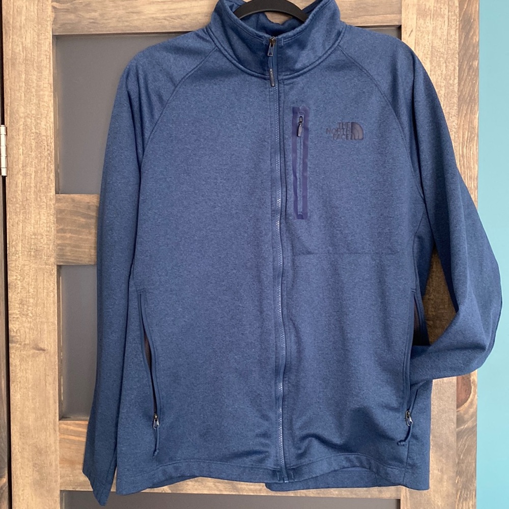 THE NORTH FACE blue-gray sweater